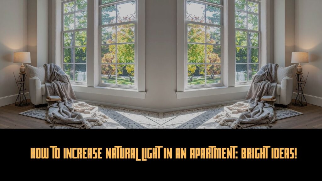 How to Increase Natural Light in an Apartment